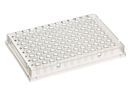 SSI Bio 96-Well PCR plate, full-skirted, clear - 10 per pack